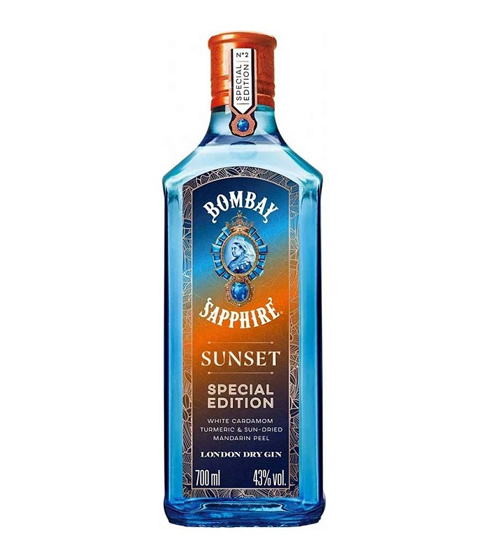 BOMBAY SAPPHIRE SUNSET SPECIAL EDITION No2 GIN 700ml