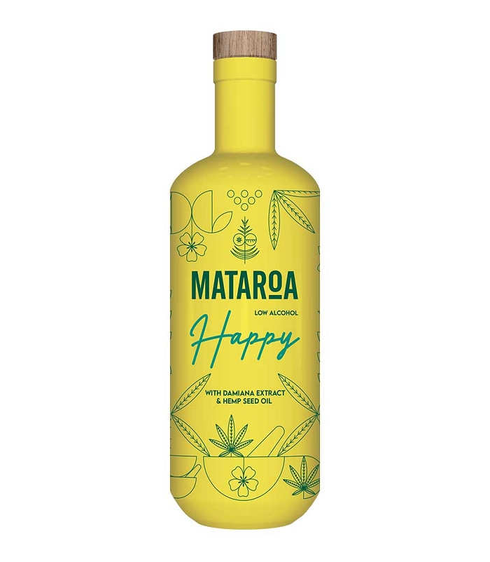 MATAROA HAPPY LOW ALCOHOL GIN BASED SPIRIT APERITIF 700ml