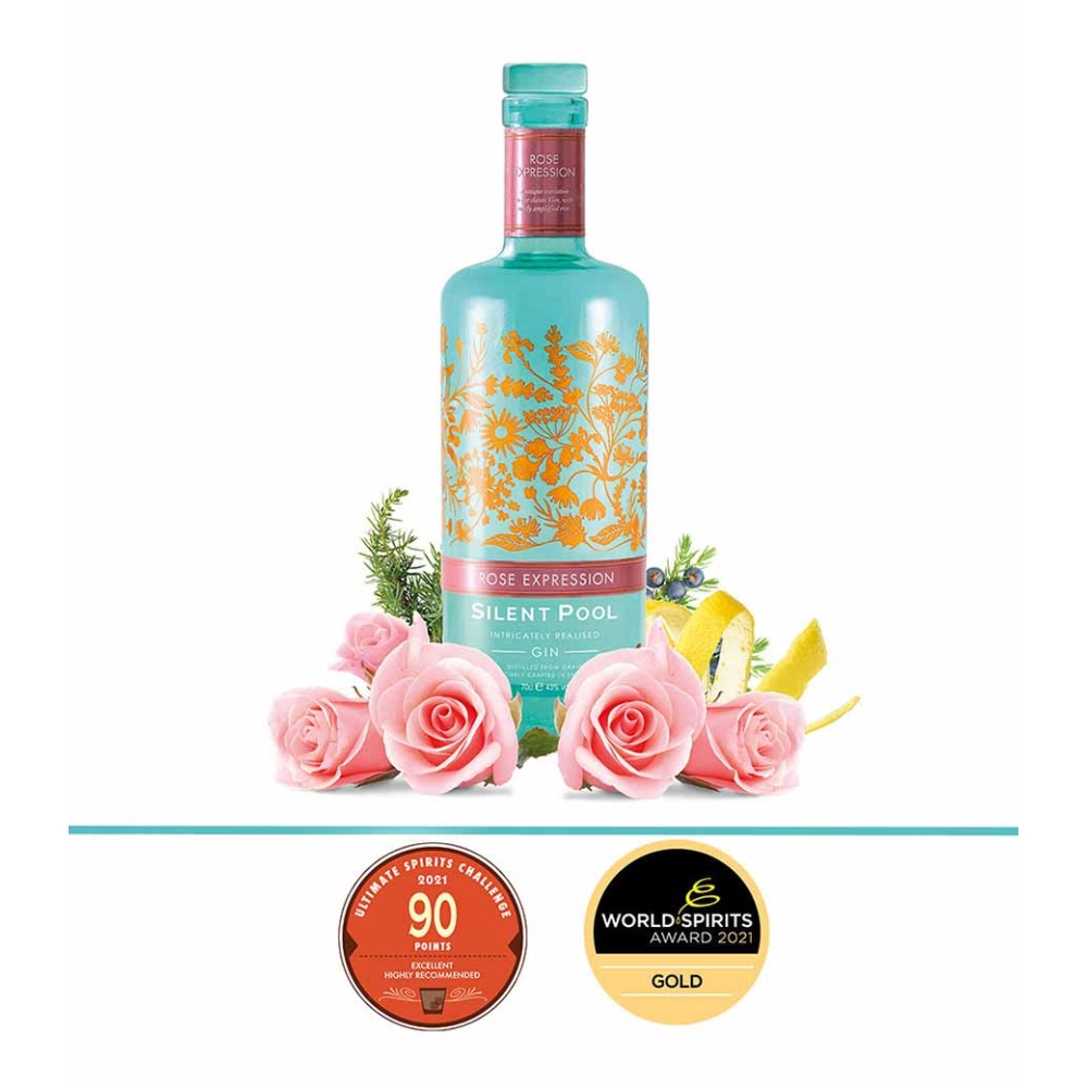 SILENT POOL ROSE EXPRESSION GIN 700ml
