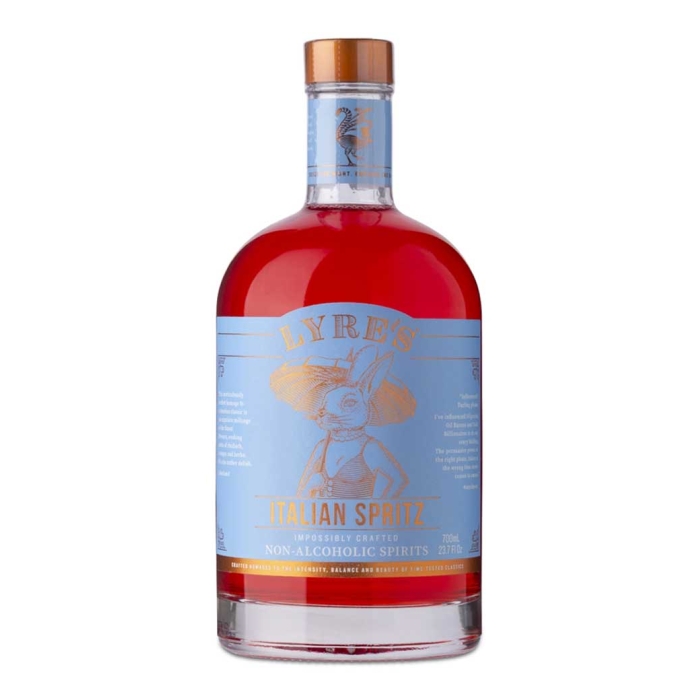 LYRE'S ITALIAN SPRITZ NON ALCOHOLIC SPIRIT 700ml