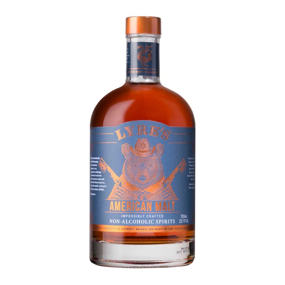 LYRE'S WHISKEY AMERICAN MALT NON ALCOHOLIC SPIRIT 700ml