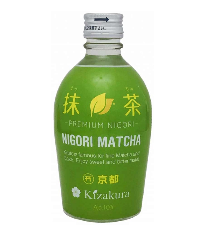 KIZAKURA NIGORI MATCHA SAKE 300ml