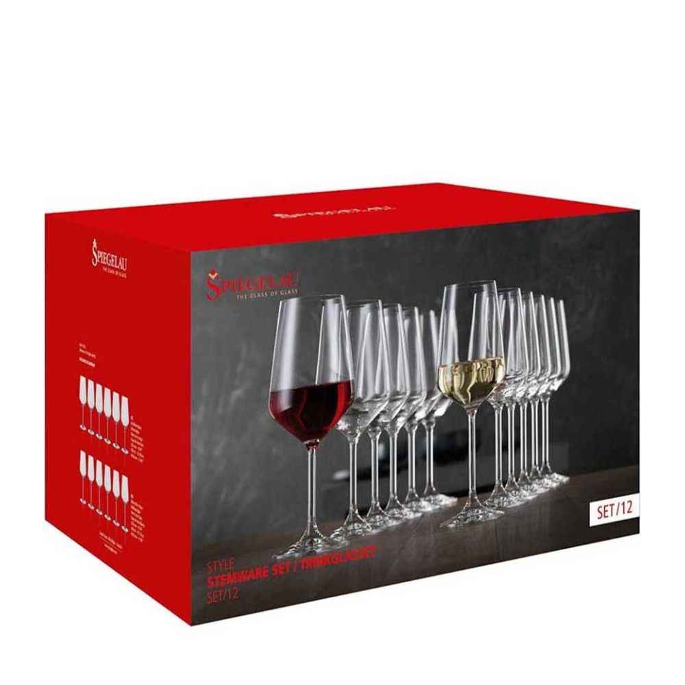 SPIEGELAU RED & WHITE WINE STYLE SET ΔΩΔΕΚΑ (12) ΠΟΤΗΡΙΩΝ