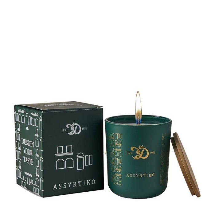 CANDLE ASSYRTIKO CAVA DROSIA 190gr