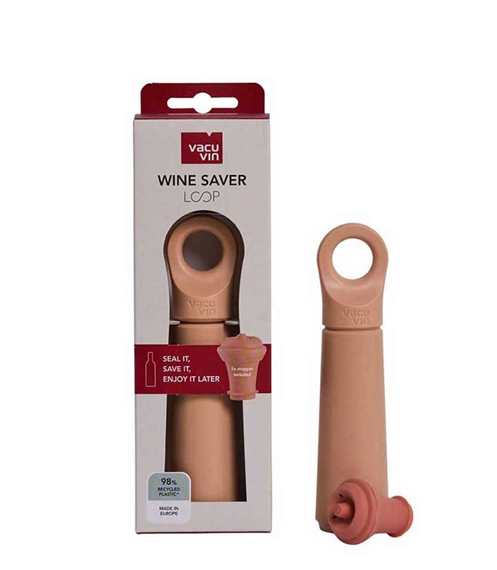 VACU VIN WINE SAVER LOOP TERRA ΑΝΤΛΙΑ ΑΦΑΙΡΕΣΗΣ ΑΕΡΑ ΜΕ ΠΩΜΑ
