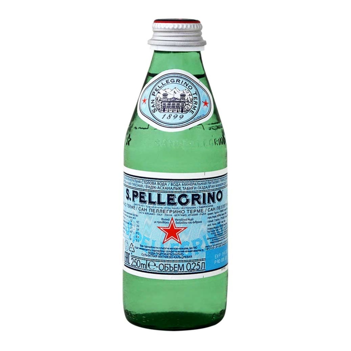 ΝΕΡΟ SAN PELLEGRINO ΑΝΘΡΑΚΟΥΧΟ ΓΥΑΛΙΝΟ 250ml
